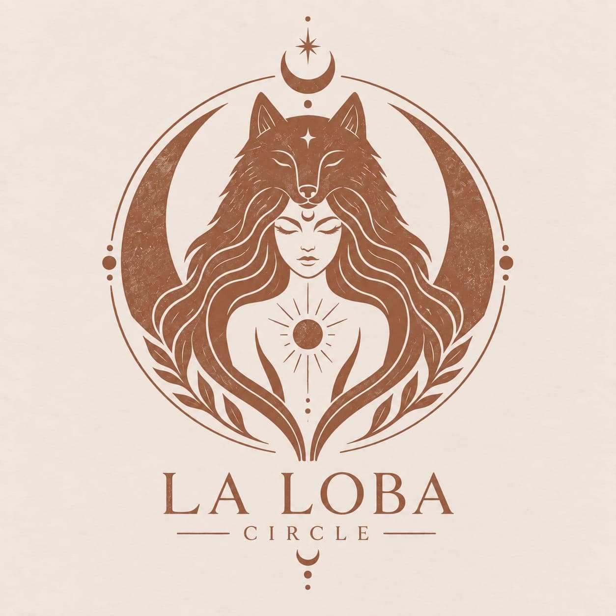 La Loba — the wolf-woman emblem of La Loba Circle